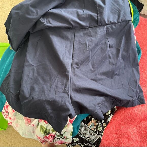 Tilley Navy Athletic Golf Side Closure Golf  Skort Skirt - Picture 5 of 8